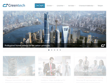 Tablet Screenshot of creentech.com